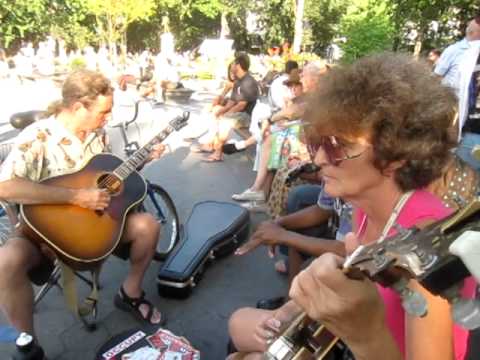 "Have You Ever Seen the Rain" sung by the lively Washington Sq. Band