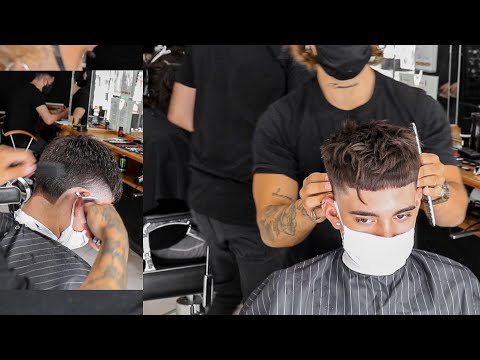 #TUTORIAL FRENCH CROP + FADE ( MULLET HAIR ) HAIR TEXTURED / ESPAÑOL