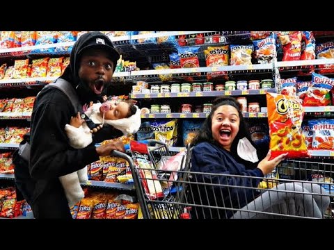 CRAZY GROCERY SHOPPING CHRONICLES WITH J&J FAMILY