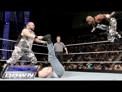 The Dudley Boyz vs. Luke Harper & Erick Rowan – Tables Match: SmackDown, Jan. 14, 2016