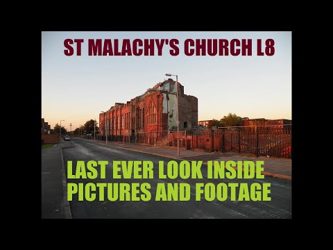 St Malachy's Church Demolition Last Ever Footage & Pictures Inside,Liverpool 8 -DJI OSMO POCKET-