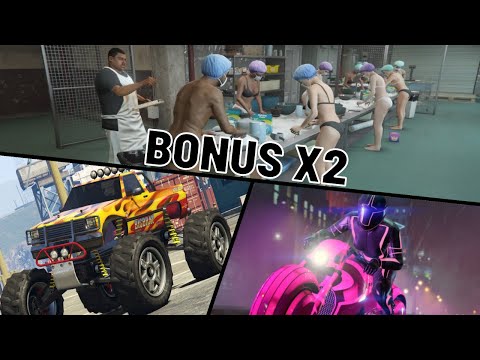 Promos & Bonus du 23 au 29 Septembre 2021 sur GTA Online !