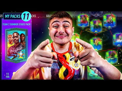 11x Summer Stars 2 Guaranteed packs decide my FUT Champs team..