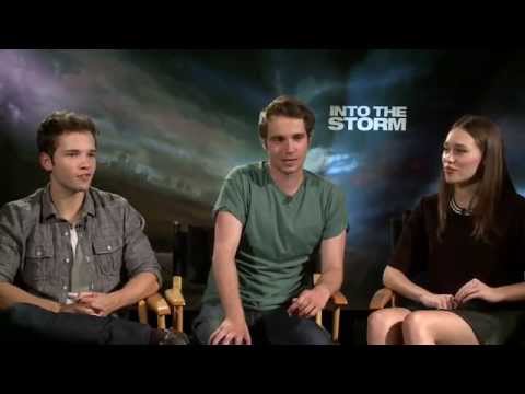 Nathan Kress, Max Deacon and Alycia Debnam Carey on surviving 'Into the Storm'