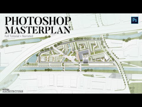 How to Render Master Plan/Site Plan Architecture in Photoshop