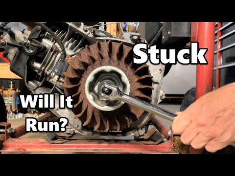 Stuck Yamaha Engine  - Will It Run?