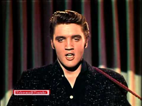 Elvis Presley - Blue Suede Shoes 1956 (COLOR and STEREO)