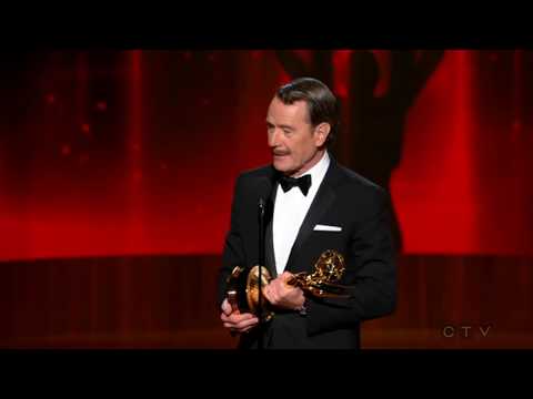 Bryan Cranston wins an Emmy for "Breaking Bad" 2014