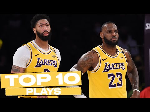 Top 10 Los Angeles Lakers Plays of The Year! 🔥