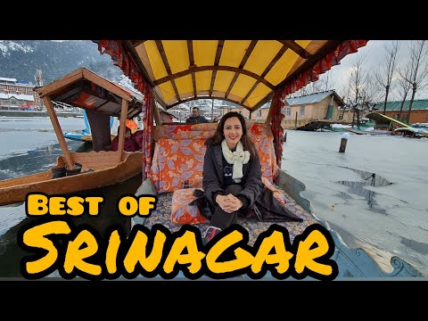 SRINAGAR Things To Do In Winters | Shikara, Houseboat, Local Food, Shopping ( English Subtitles)