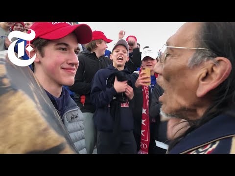 A Video of Teenagers and a Native American Man Went Viral. Here’s What Happened. | NYT News