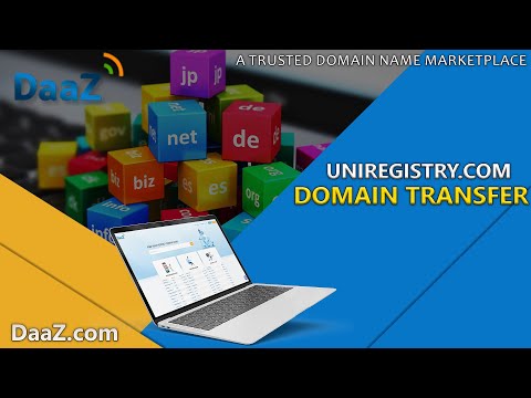 How to transfer domain name at Uniregistry?