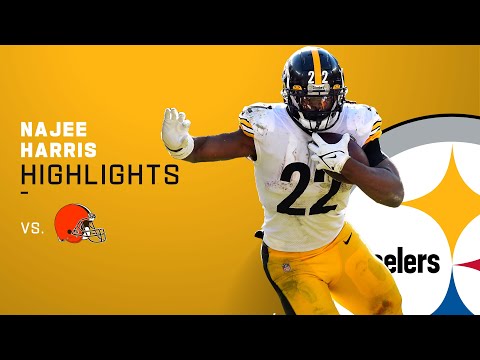 Najee Harris Highlights from Week 8 | Pittsburgh Steelers