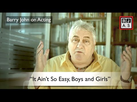 Barry John On Acting