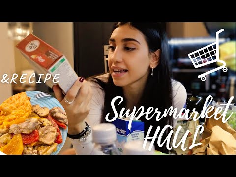 SUPERMARKET HAUL🛒&Εύκολη συνταγή🍽