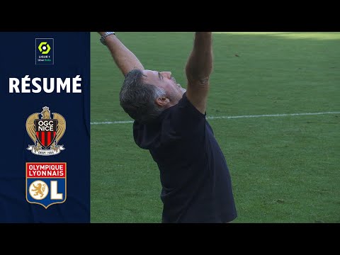 OGC NICE - OLYMPIQUE LYONNAIS (3 - 2) - Résumé - (OGCN - OL) / 2021-2022