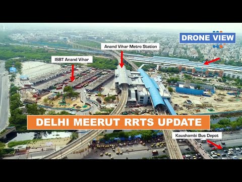 NCRTC || Delhi Meerut RRTS Corridor Update || Rapid Rail Project in Delhi NCR || Papa Construction