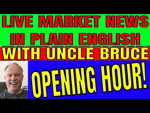 GAMESTOP SHARES TO $1000? Live Stock Coverage In Plain English with UNCLE BRUCE