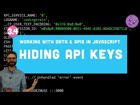 3.4 Hiding API Keys with Environment Variables (dotenv) and Pushing Code to GitHub