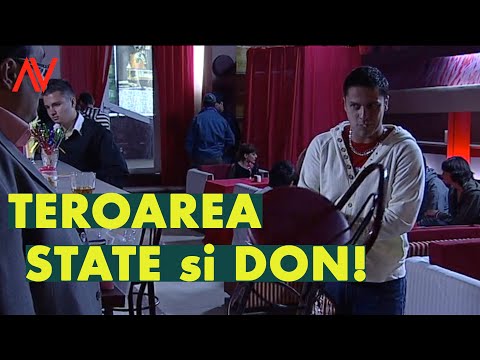 TEROAREA lui STATE si DON!....Augustin Viziru in rolul lui ARMANDO din serialul REGINA (showreel)