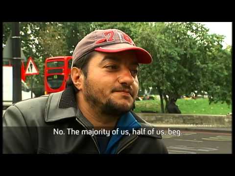 On the streets with the Roma people living in Britain