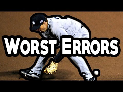 MLB: Worst Errors (HD)