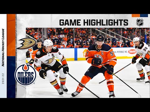 Ducks @ Oilers 10/19/21 | NHL Highlights