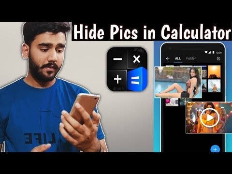 How to hide photos in Calculator | How to hide your SECRET FILES in CALCULATOR