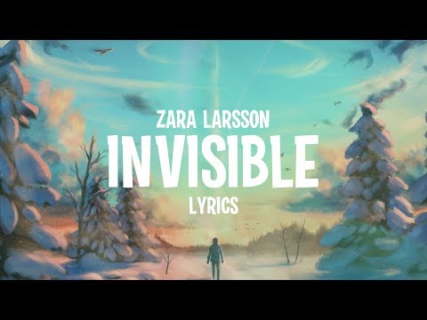 Zara Larsson - Invisible (Lyrics) (from the Netflix Film Klaus)