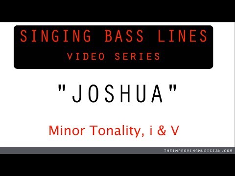 Joshua (Singing Bass Lines Series)