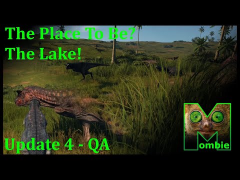 The Isle Evrima - The Place To Be? The Lake! - Update 4 QA - Pachycephalosaurus