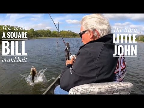 Roland's best , a "How To" YouTube, on square bill crankbaits! The Spro Little John!