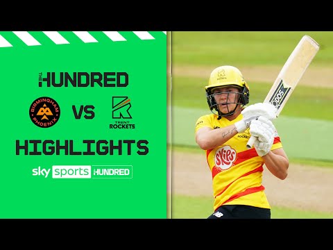 Graham & Brunt star in win 🔥| Birmingham Phoenix vs Trent Rockets | The Hundred Highlights