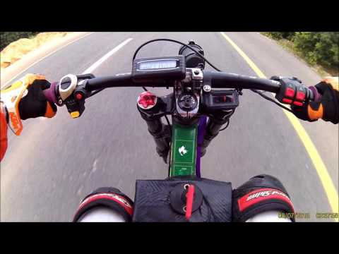 50mph Monster e-Bike - delta\wye switch test