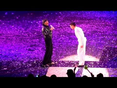 George Lam 林子祥 @ Andy Lau 刘德华 Unforgettable Concert 01/01/2011 -- 凭着爱