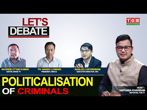 TOM TV LET'S DEBATE: “POLITICALISATION OF CRIMINALS" | 21 OCT 2021