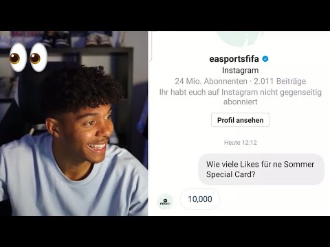 Kriegt Willy für 10k Likes eine Special Card in FIFA 22 von EA?🙆🏻‍♂️