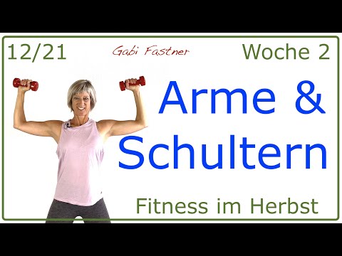 12/21🍁33 min. Arme und Schultern trainieren | mit Hanteln