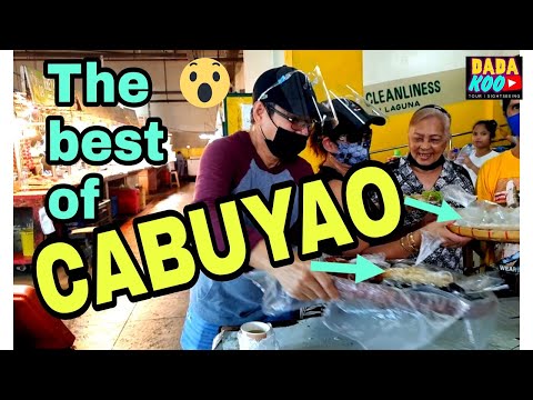 ITO ANG THE BEST! ANG SAYA! CABUYAO LAGUNA FOOD TOUR! FEATURING CITY HALL, TOWN PLAZA, PUBLIC MARKET