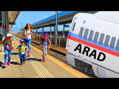 🚂 AM pierdut TRENUL ❓ Mergem la ARAD 😃