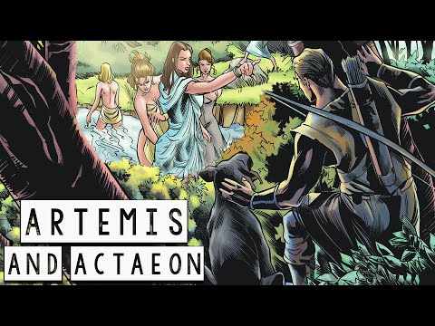 Artemis and Actaeon: The Cursed Hunter - Greek Mythology in Ccomics - See U in History