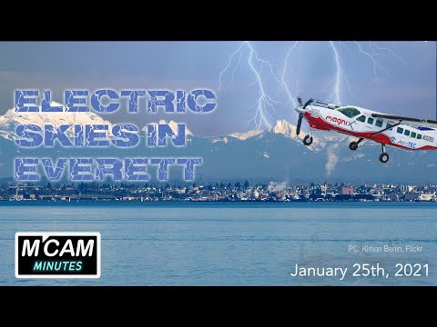 Electric Skies in Everett | MCAM Minutes: January 25th, 2021