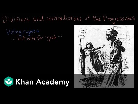 The Progressives | Period 7: 1890-1945 | AP US History | Khan Academy