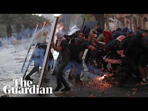 Tens of thousands protest in Chile: 'We've reached a crisis'