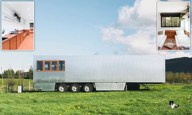 Great place to chill: Former refrigerated truck trailers transformed into holiday rentals