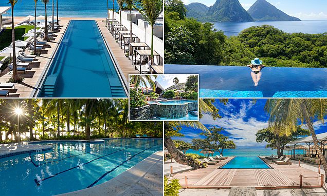 The Caribbean's best hotel pools revealed from St Lucia's infinity pools to idyllic spots