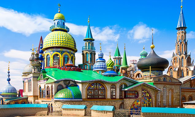 Russia's fascinating 'Temple Of All Religions' combines the architectural styles of