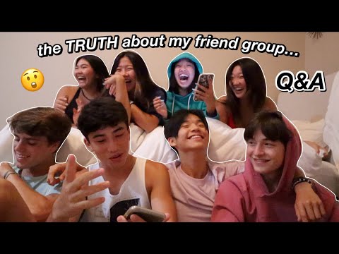 the TRUTH about my friend group... Q&A | Nicole Laeno