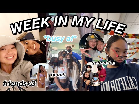 WEEK IN MY LIFE | school, friends, football game, & more! Nicole Laeno