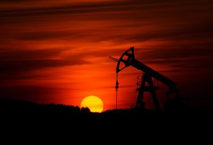 Petroleum, also known as crude oil and oil, is a naturally occurring, yellowish-black liquid found in geological formations beneath the Earth's surface, January 17, 2018.